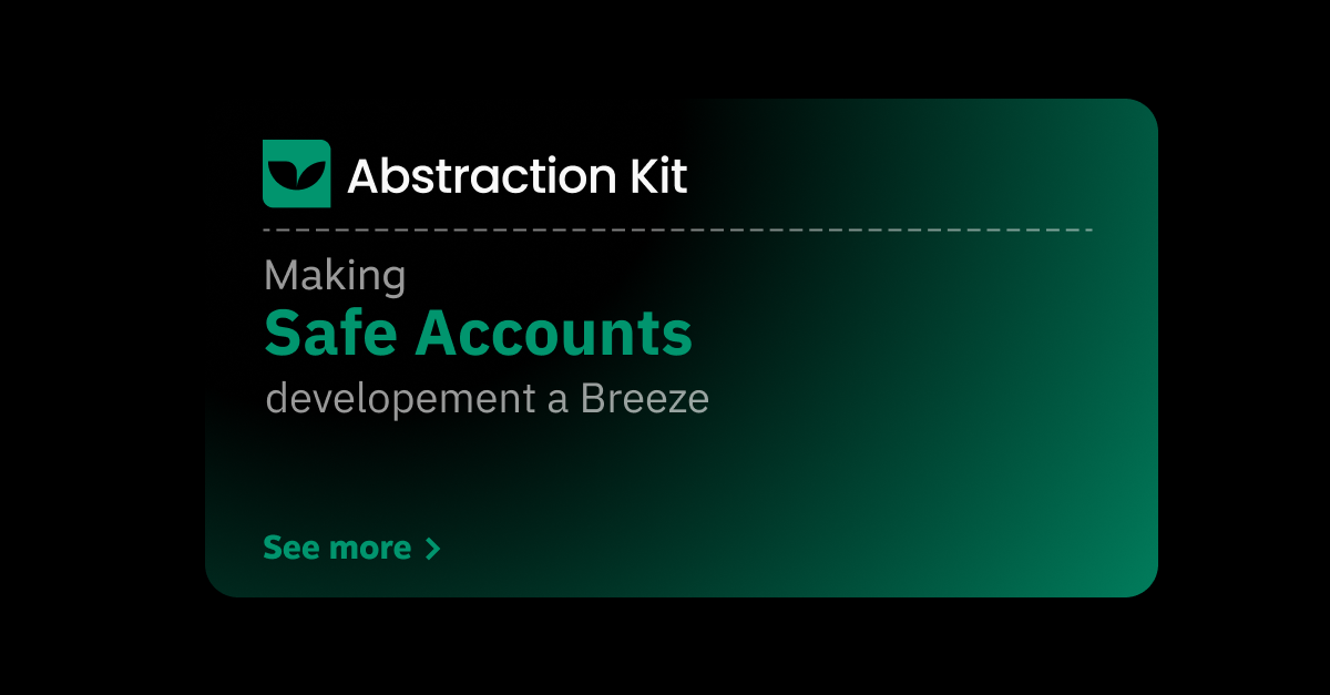 AbstractionKit Safe Account Versions | Candide